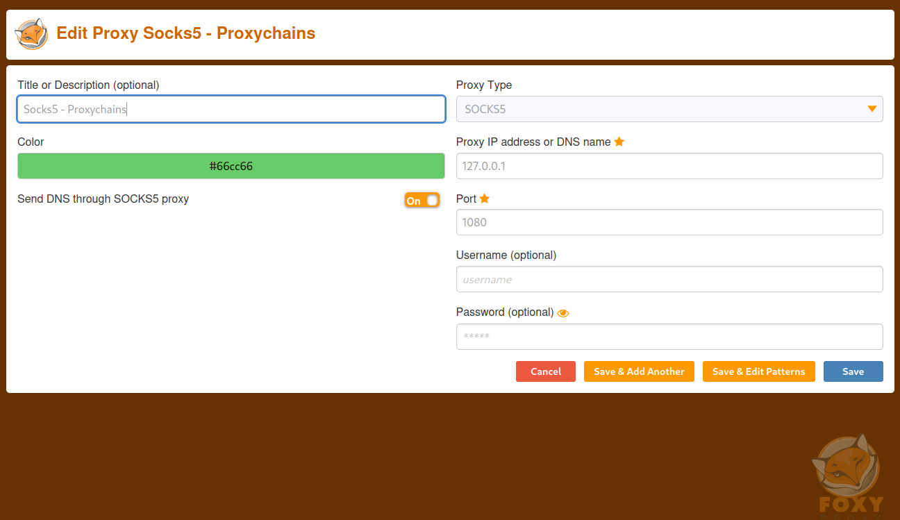 pic7 foxyproxy Network Pivoting with Chisel